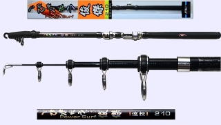 All star TAS866CB Bass Bait Casting Rod From Stylish anglers Japan