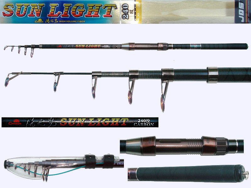 All Fishing Buy, 8 ft Telescopic Fishing Casting Rods, Japan