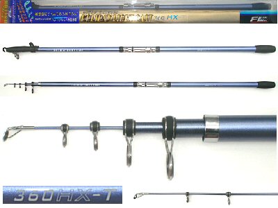 Telescopic surf fishing rod 12ft made of Japan Carbon