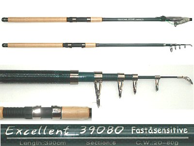 All Fishing Buy, 13ft Telescopic Carp Rod, Japan Carbon, 13