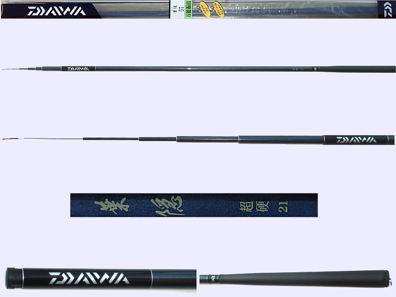 Daiwa Freshwater BC D-cast DC-3BI Reel-Graphite Rod