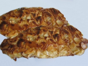 Almond Broiled Pollock Fillets Recipe