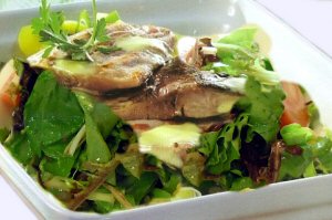 Warm Salad with Arctic Char Recipe