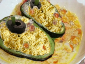 Avocado Stuffed with Smoked Salmon African Recipe