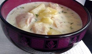 Baked Alaskan Pollock in Mushroom Soup Recipe