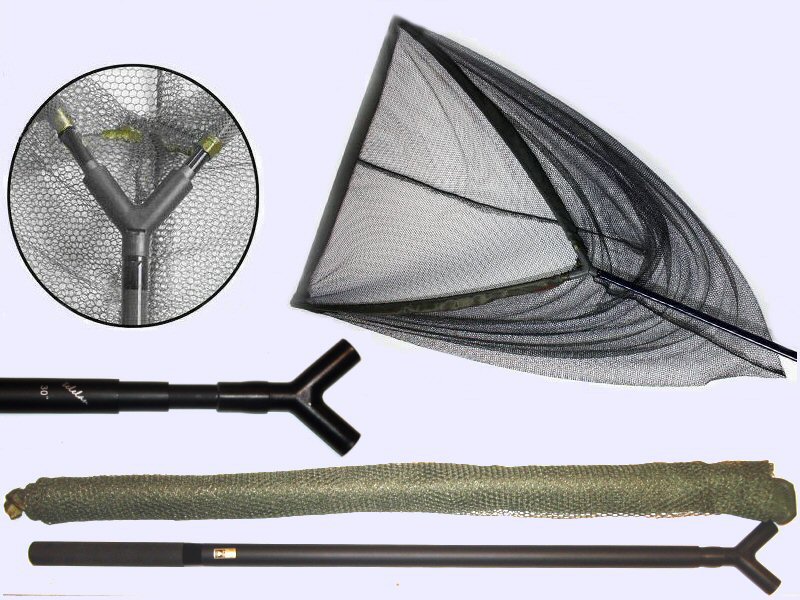 Fishing landing net - telescopic landing net