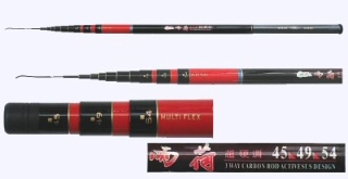 99% Carbon Pole Rod 3-Way TopStop