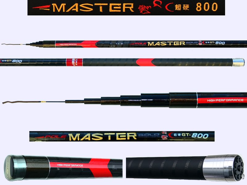 Fishing rod 26ft, Telescopic fishing pole A1-JDS-120-8007