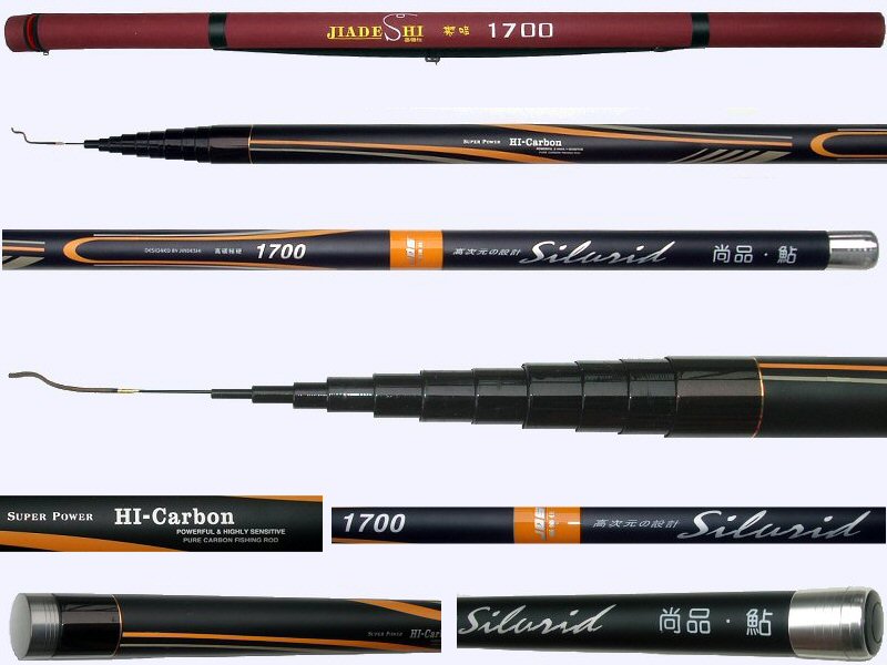 Fishing rod 56ft, 17m Telescopic fishing pole A1-JDS-152-17013