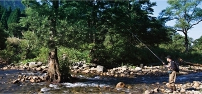 Mountain-stream-fishing