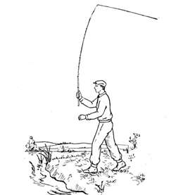 How to Cast Telescopic Pole Rod