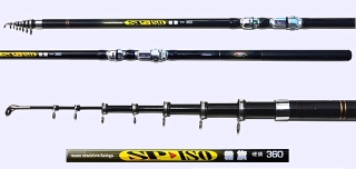 12ft Telescopic Spinning Rod, Japan Carbon