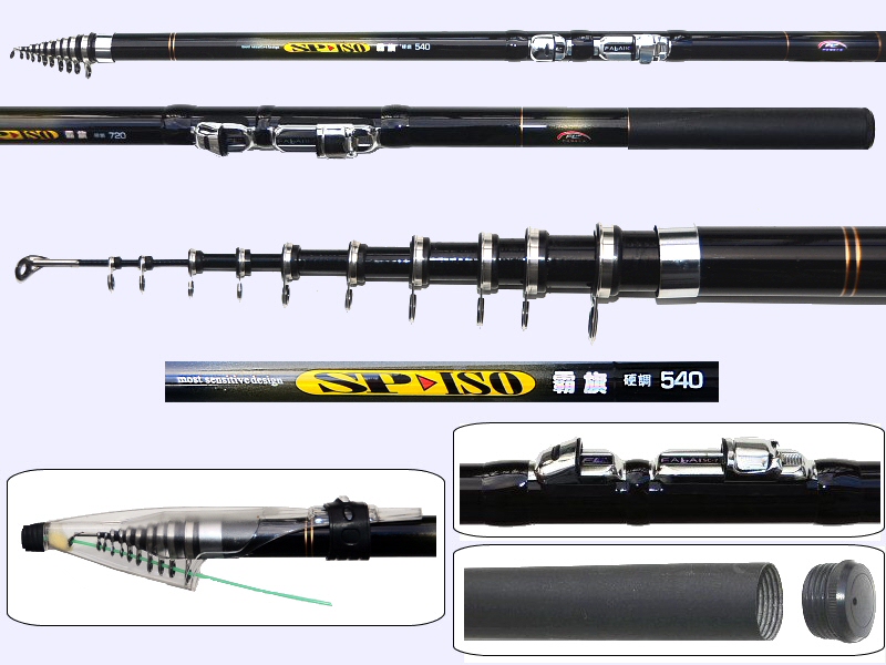 All Fishing Buy, 18 ft Telescopic Fishing Spinning Rod, Japan Carbon, 18'  spin casting rod