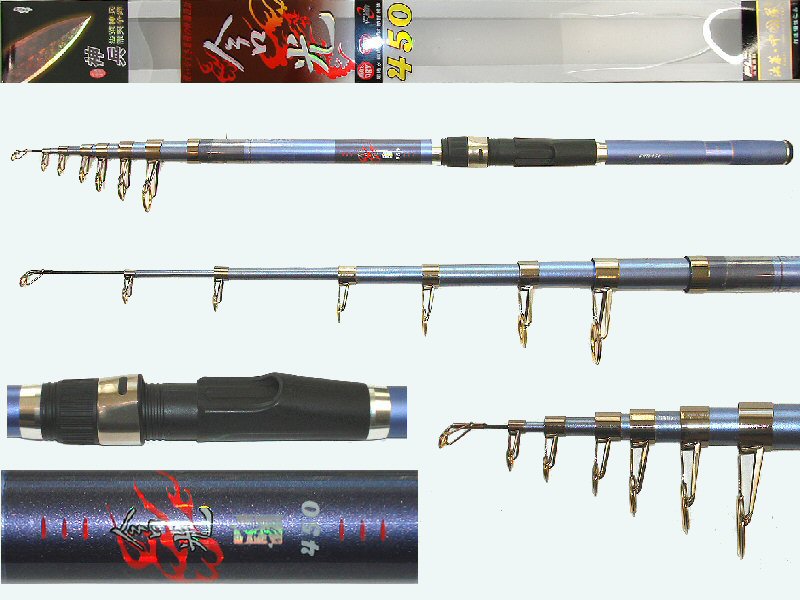 All Fishing Buy, 15 ft Telescopic Fishing Surf Casting Rod, Japan Carbon,  15' surf rod.