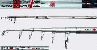 All Fishing Buy, 15 ft Telescopic Fishing Surf Casting Rod, Japan Carbon,  15' surf rod.