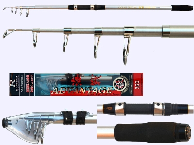 All Fishing Buy, 12' 360cm Telescopic Fishing Surf Casting Rod