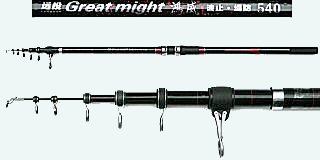 Surf-casting fishing rod F1-95-2-5406