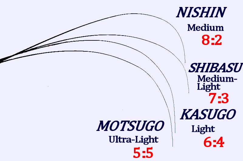 Rod Action Chart