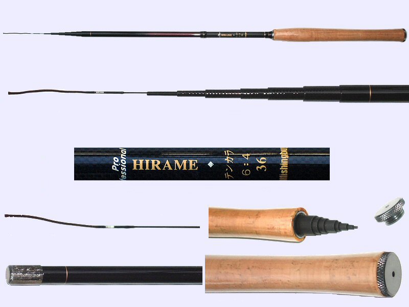 Tenkara rod Hirame-L-3608, 12ft Telescopic fly fishing rod