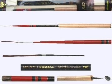 3.8m Ultra Light Tenkara rod KAMASU-3809