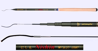 3.3m Medium Action Tenkara rod NISHIN-3307