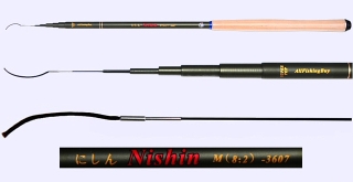 3.6m Medium Action Tenkara rod NISHIN-3607