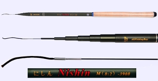 3.9m Medium Action Tenkara rod NISHIN-3908