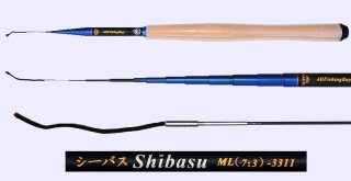 3.3m Medium Light Action Tenkara rod SHIBASU-3311