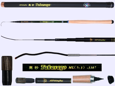 Medium Light Action Tenkara rod TAKASAGO-3307