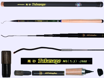 Medium Light Action Tenkara rod TAKASAGO-3908