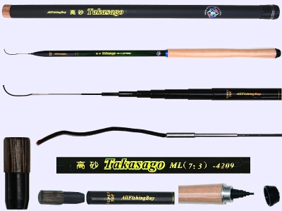 Medium Light Action Tenkara rod TAKASAGO-4209