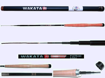 2.7m Light Action Tenkara rod WAKATA-2706