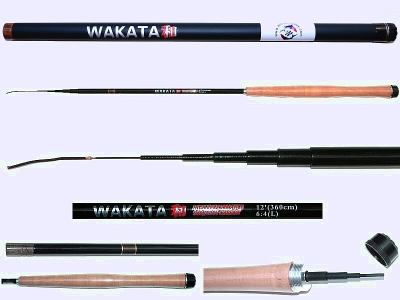 3.6m Light Action Tenkara rod WAKATA-3607