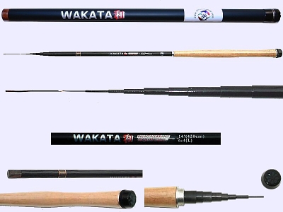 4.2m Light Action Tenkara rod WAKATA-4209